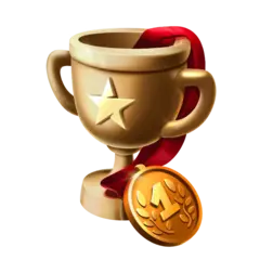 Значок достижения «Чемпион турнира Xverse